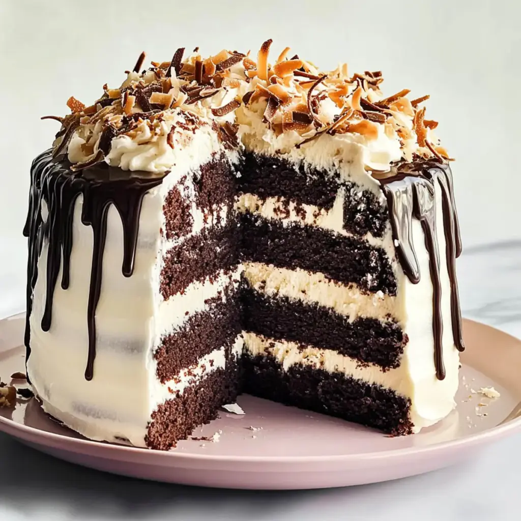 Chocolate Coconut Cake