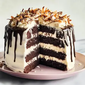 Chocolate Coconut Cake