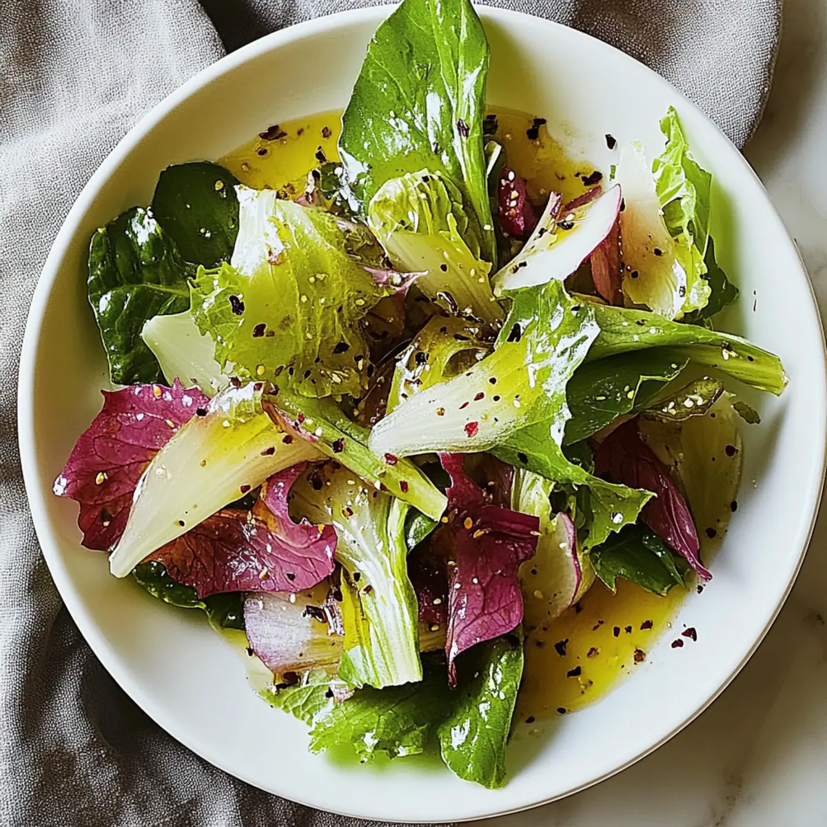 Chicory Salad with Honey-Mustard