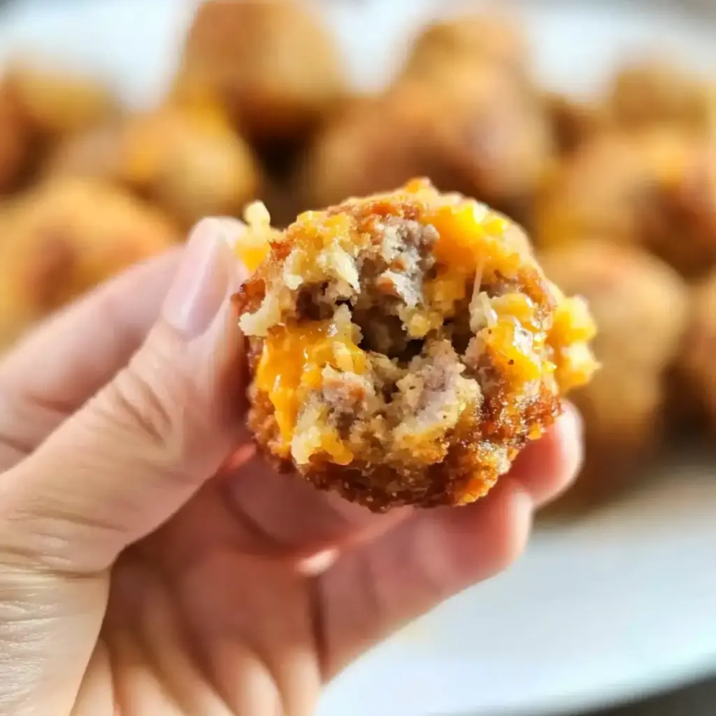 Bisquick Sausage Balls