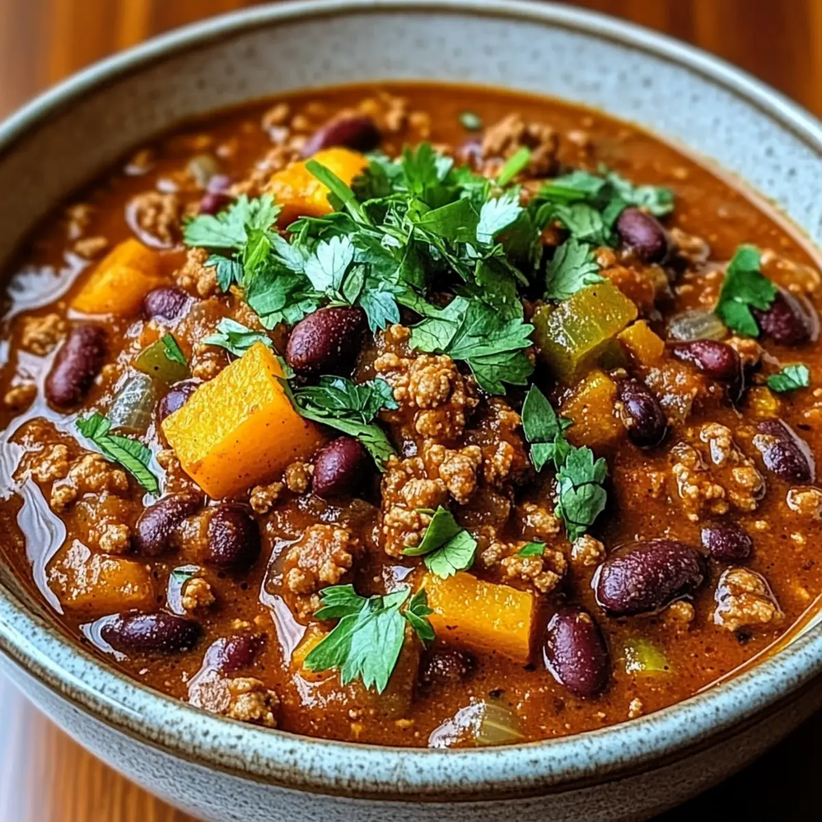 Crockpot Pumpkin Chili