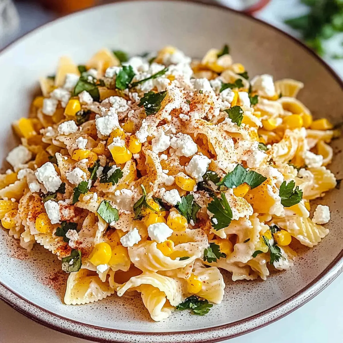 20-Minute Elote Pasta Salad
