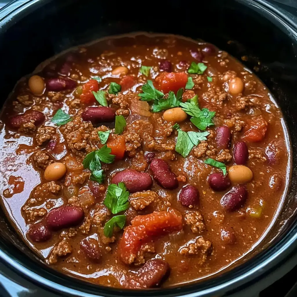 Classic Slow Cooker Chili