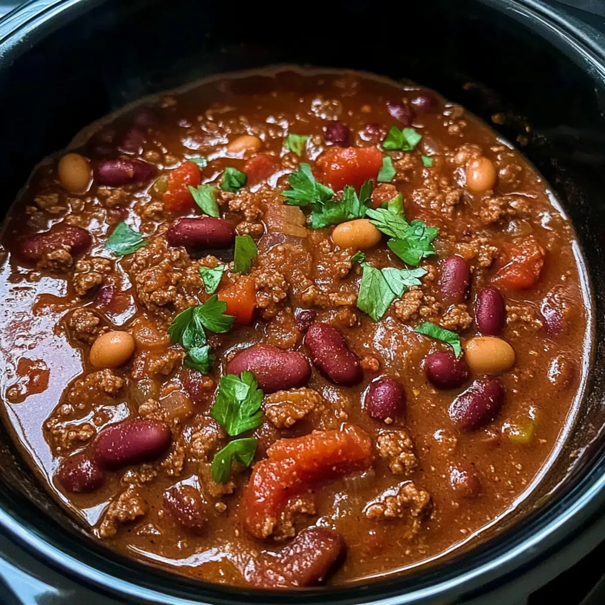 Classic Slow Cooker Chili