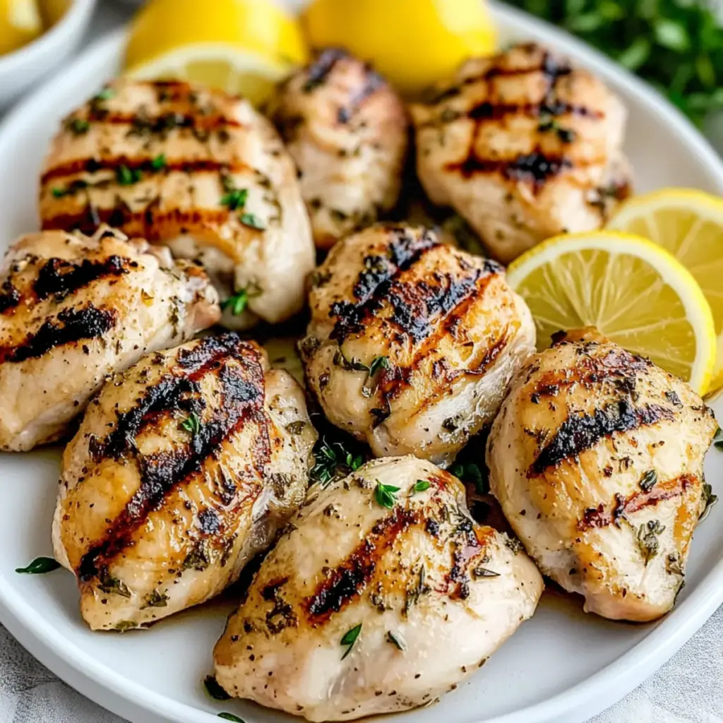 Grilled Lemon Herb Chicken