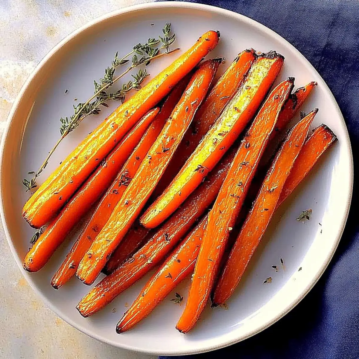 Roasted Carrots with Thyme