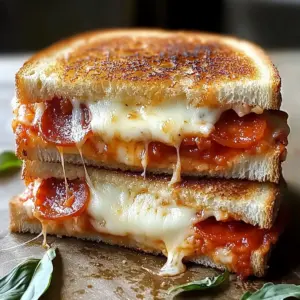Pizza Grilled Cheese Sandwich