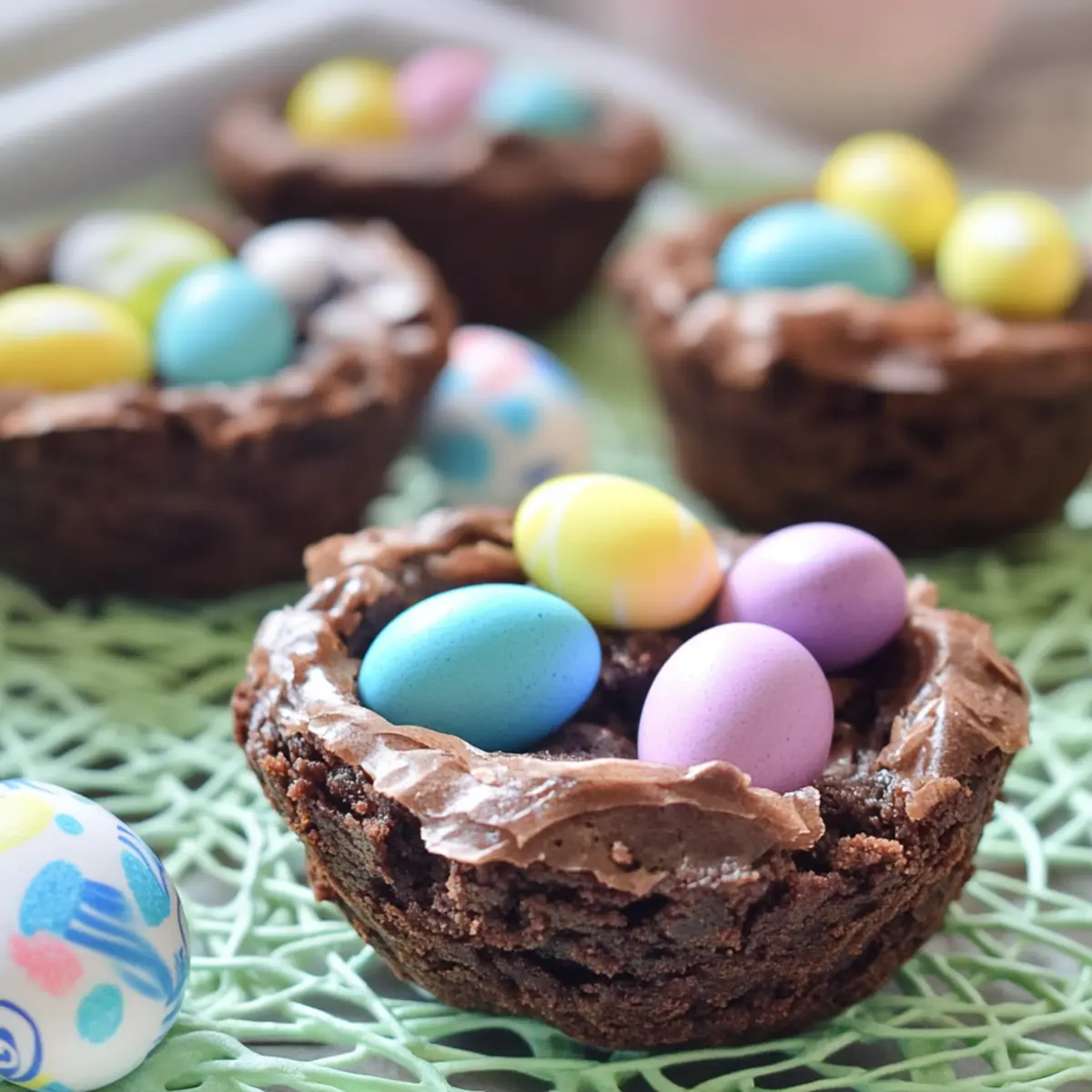 Brownie Bird Nests