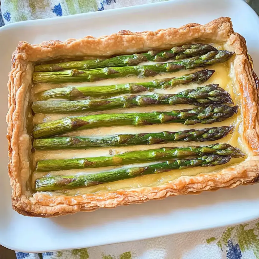 Asparagus Gruyere Tart