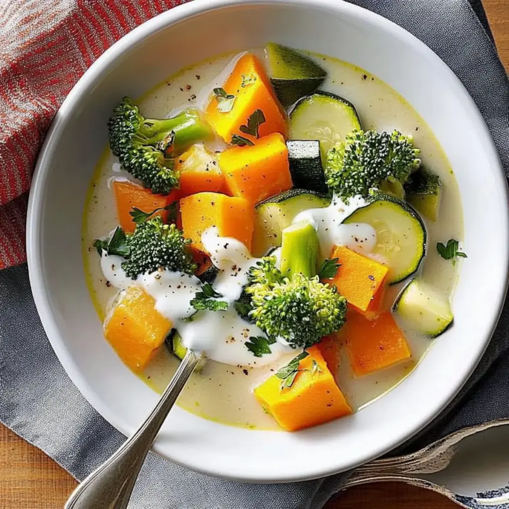 Sweet Potato and Veggie Soup
