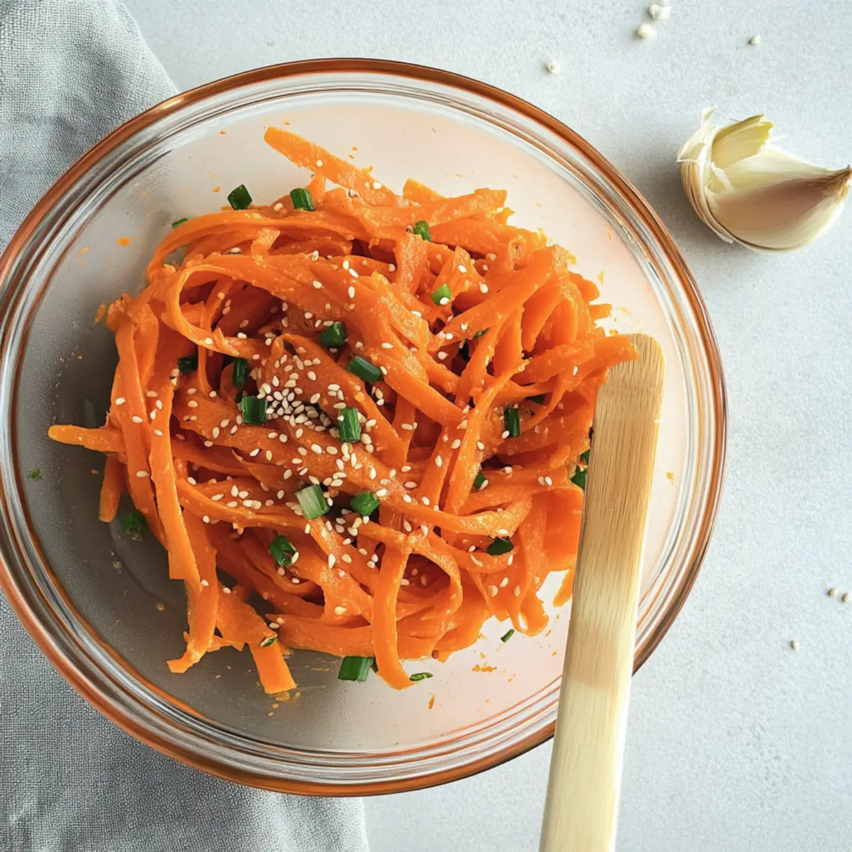Viral Carrot Ribbon Salad