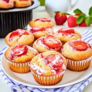 Strawberry Cream Cheese Muffins