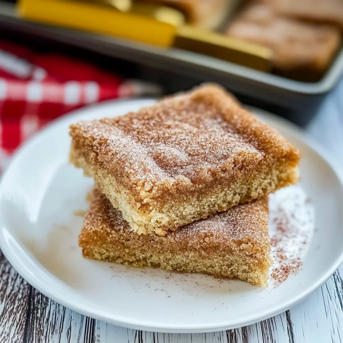 Churro Bars