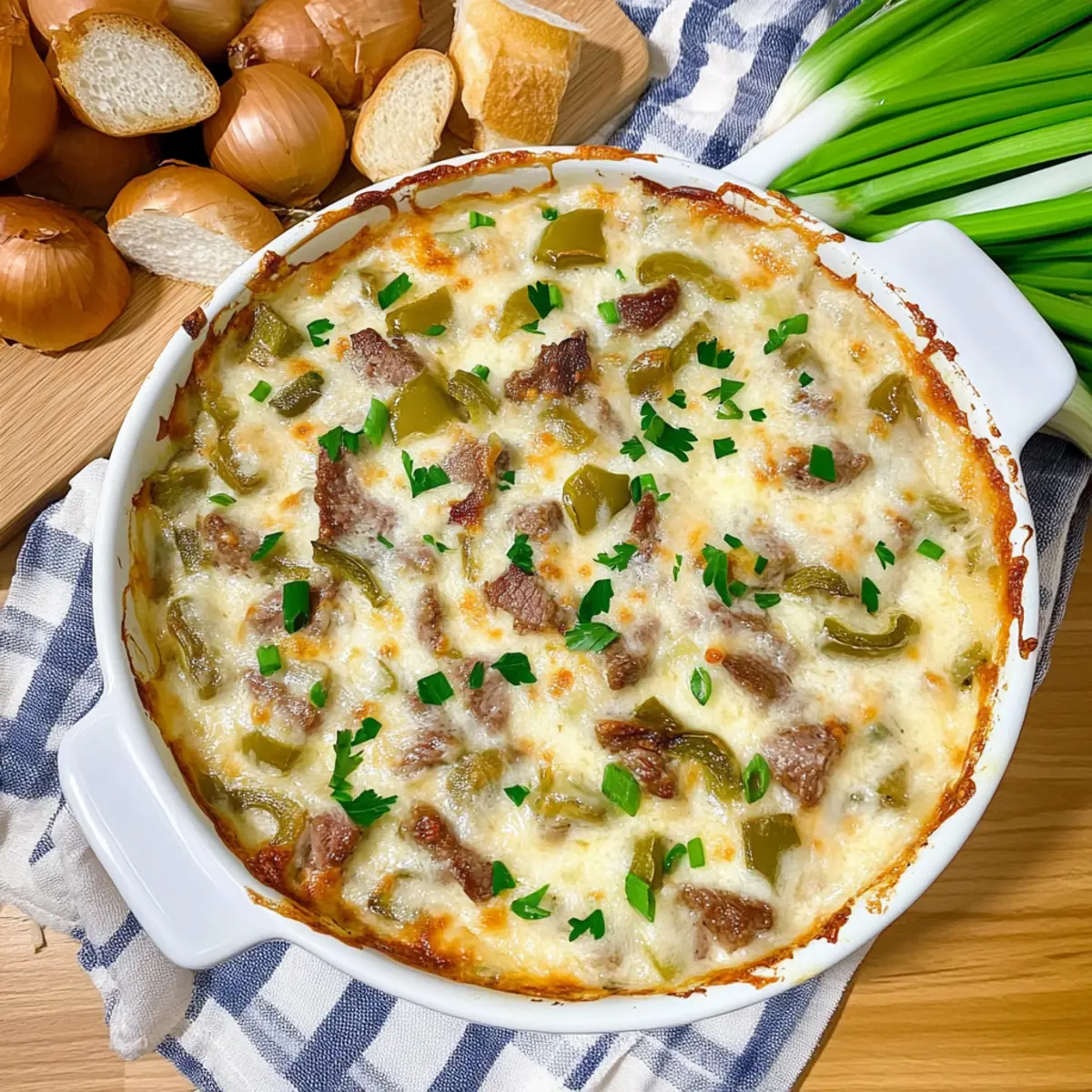 Philly Cheesesteak Dip