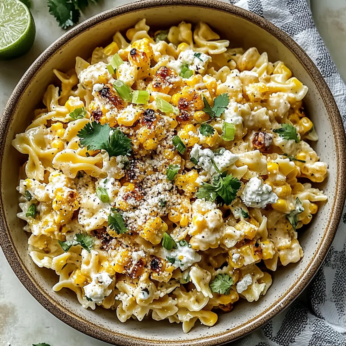 Elote Pasta Salad Recipe
