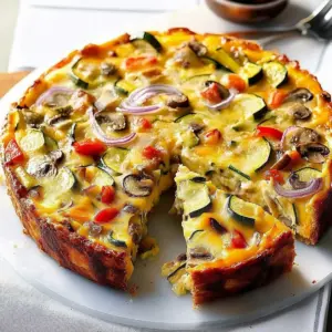 Cheddar-Veggie Appetizer Torte