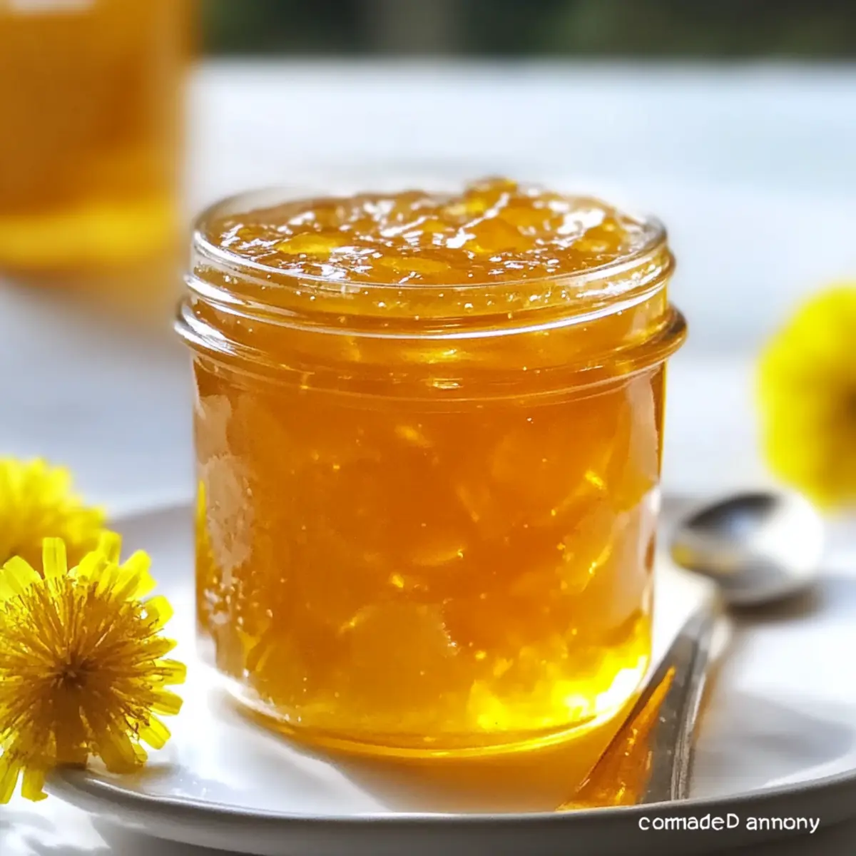 Homemade Dandelion Jelly