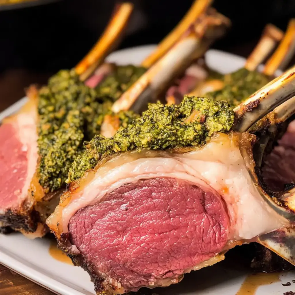 Smoked Rack of Lamb