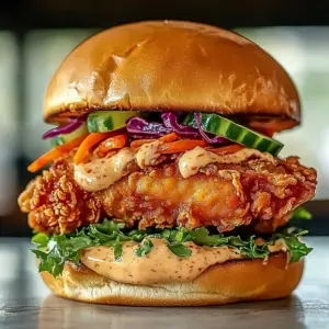 Thai Fried Chicken Sandwich
