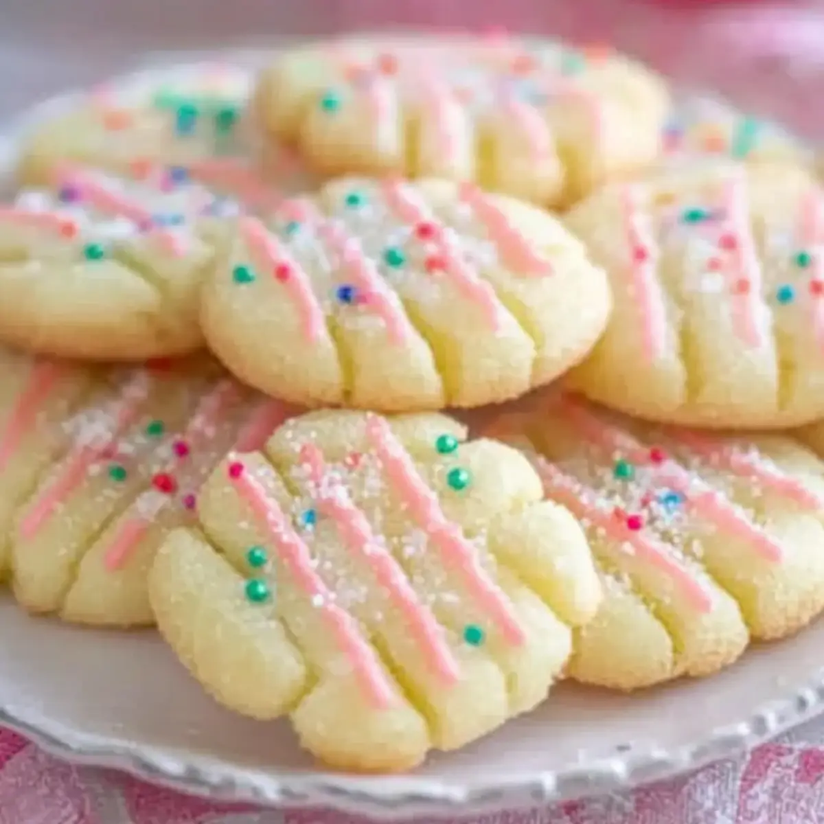 Easter Shortbread Cookies