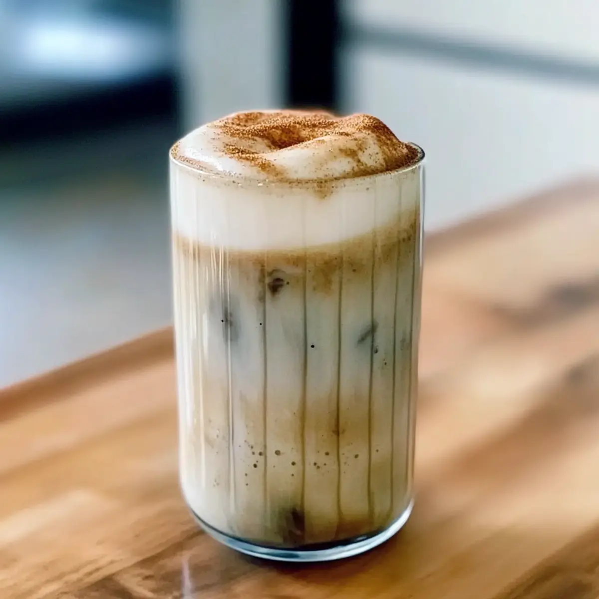 Brown Sugar Cinnamon Hojicha Latte