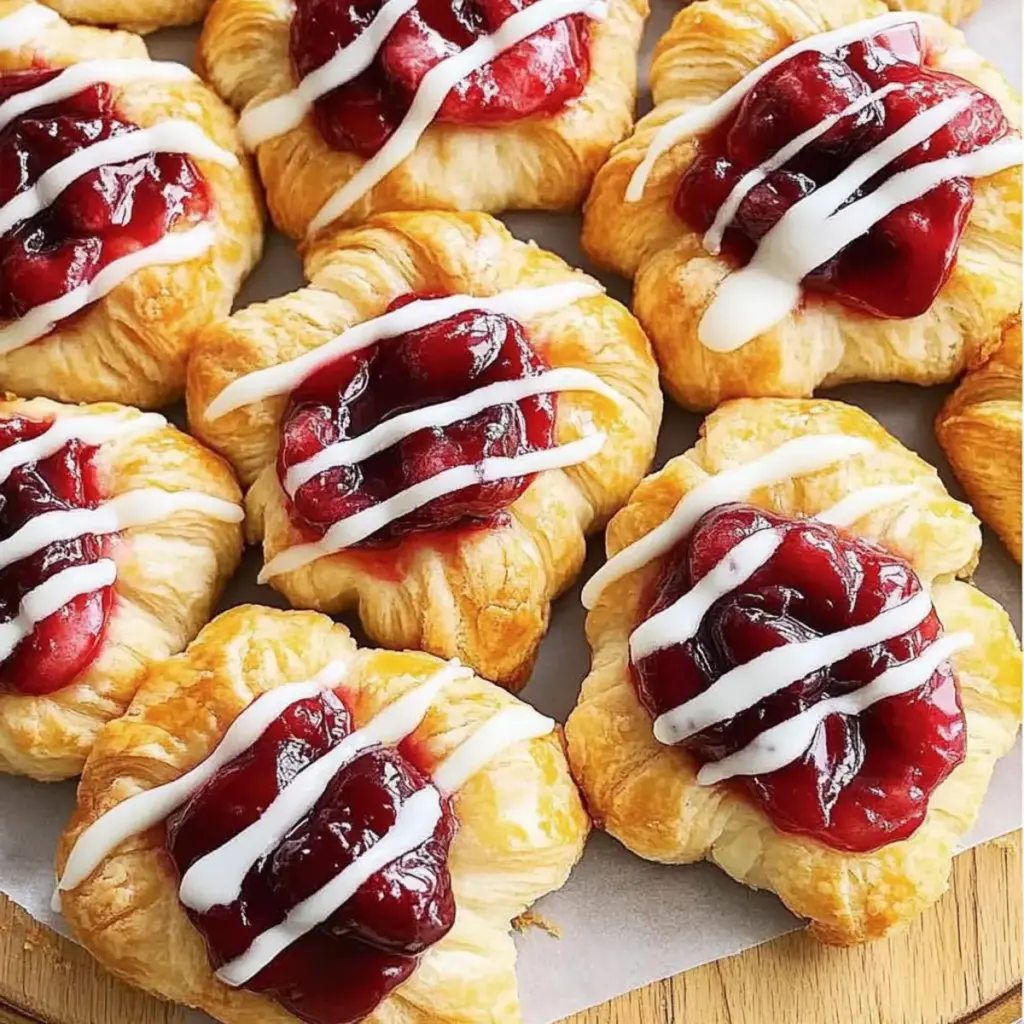Homemade Cherry Danishes
