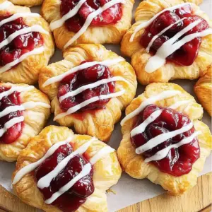Homemade Cherry Danishes