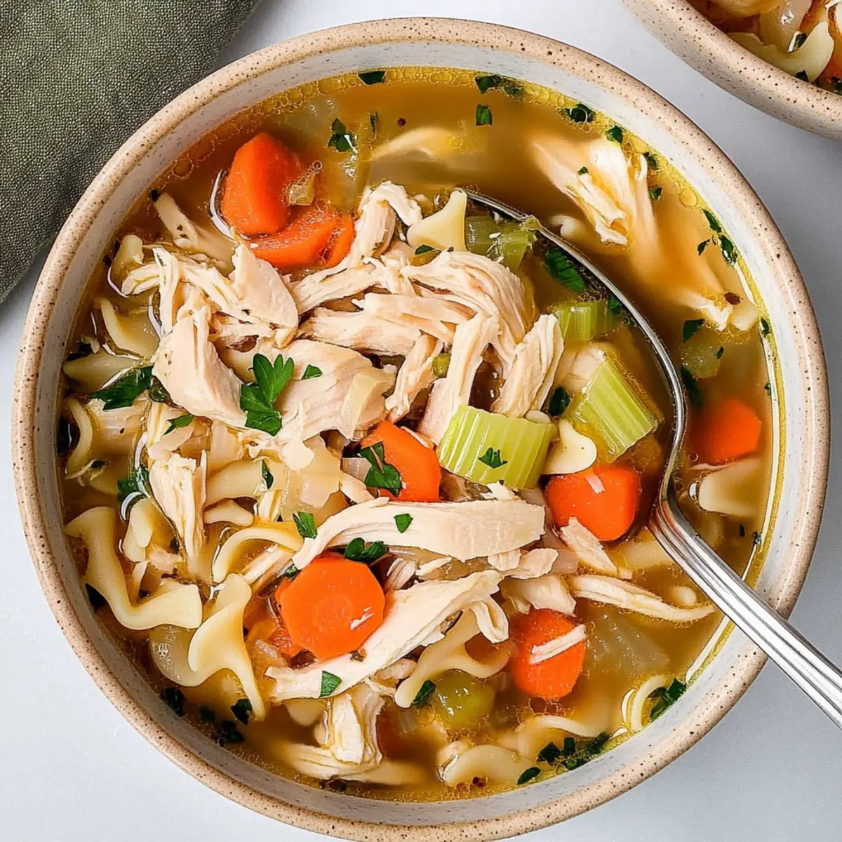 Rotisserie Chicken Soup