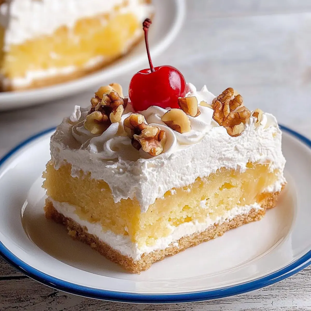 Pineapple Pudding Cake