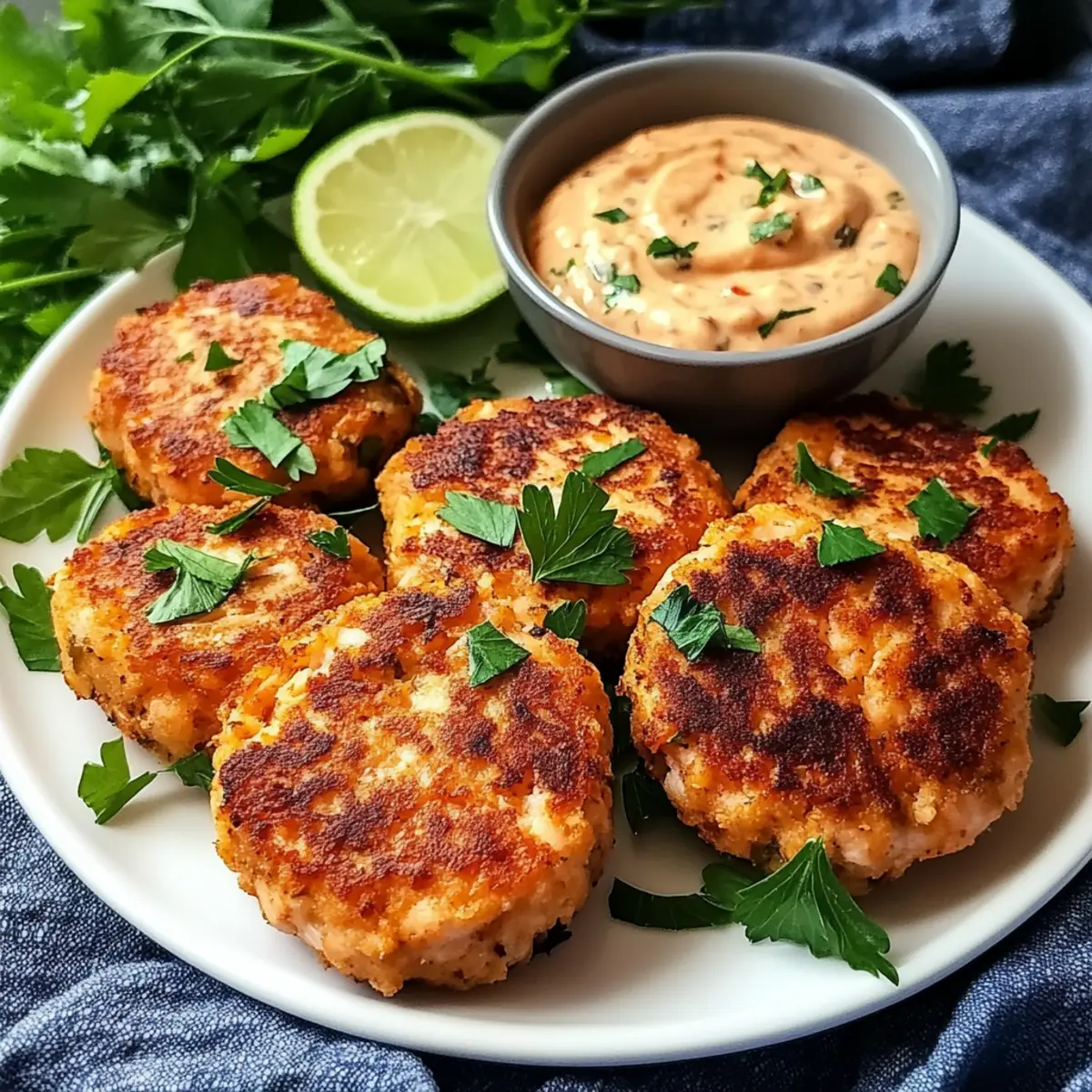Spicy Salmon Cakes