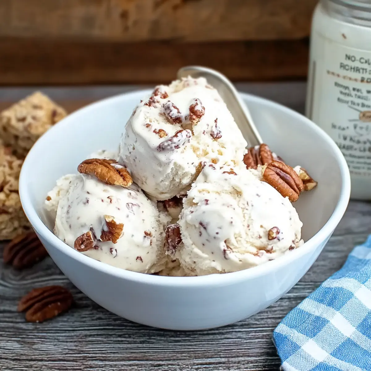 Butter Pecan Ice Cream