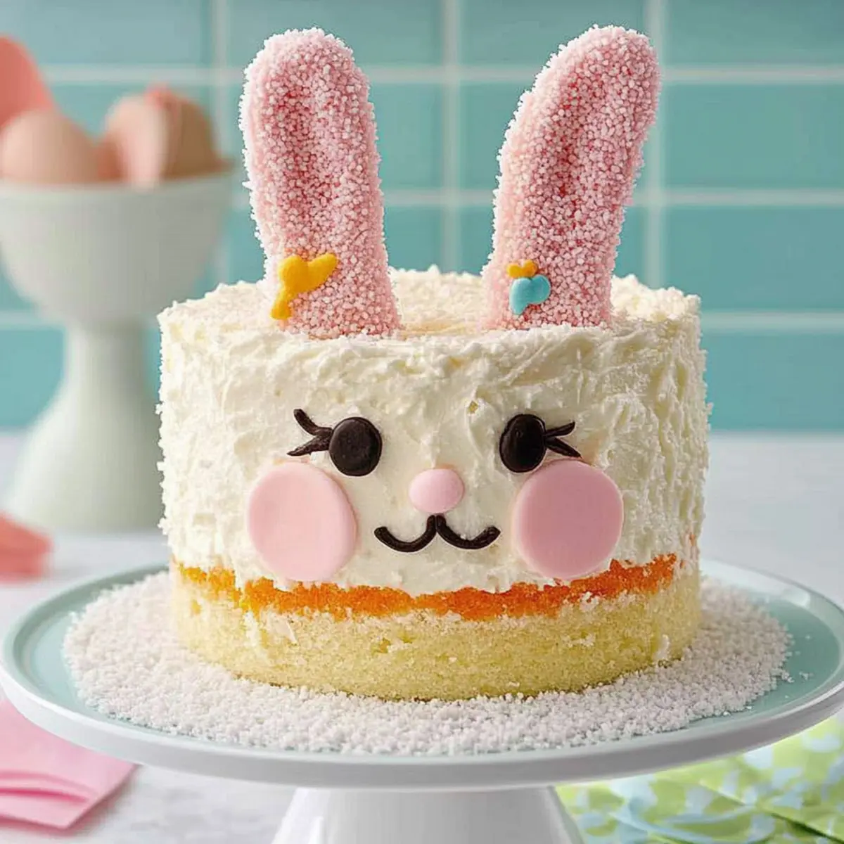 Hippity Hop Bunny Cake