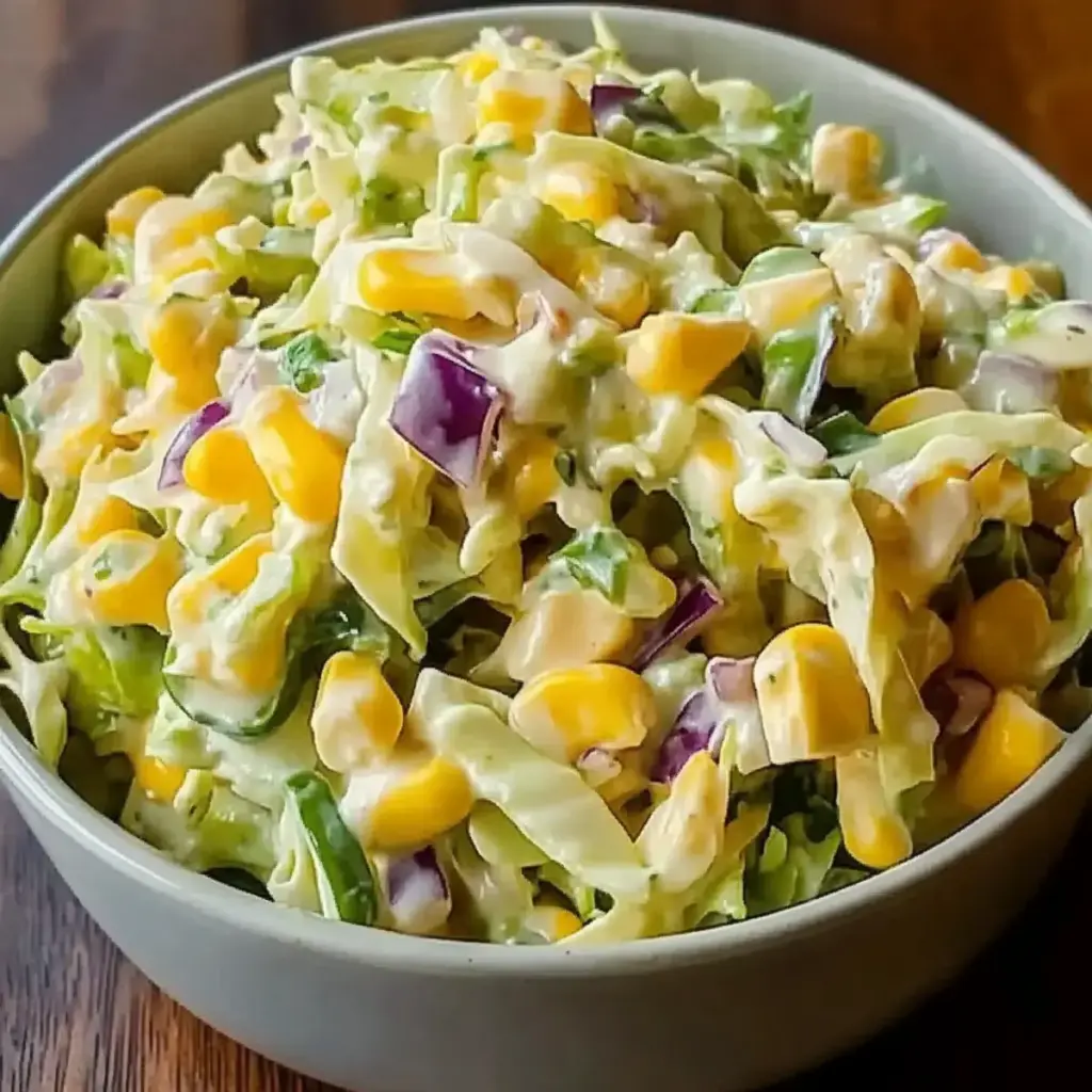 Jalapeno Corn Coleslaw