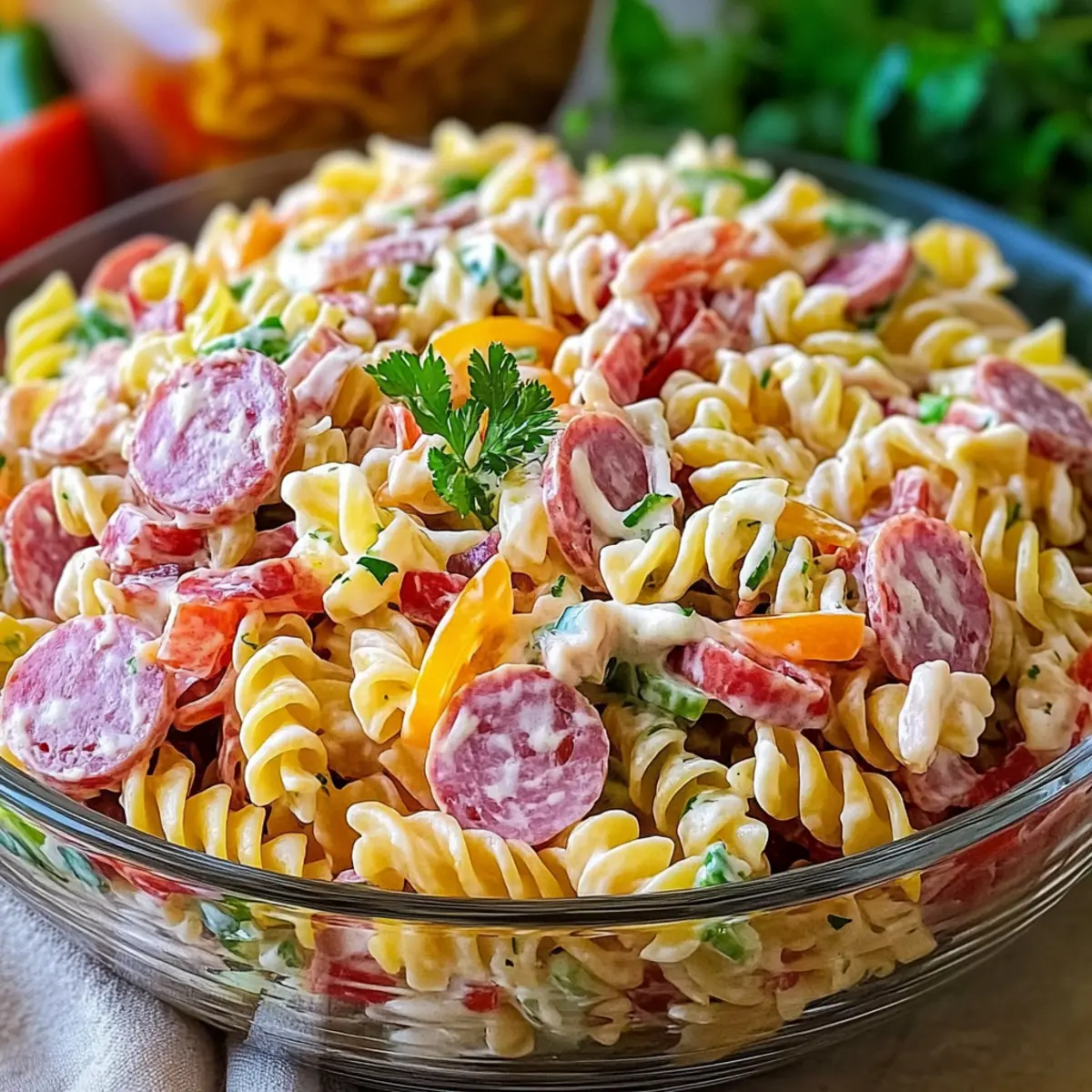 Italian Grinder Pasta Salad