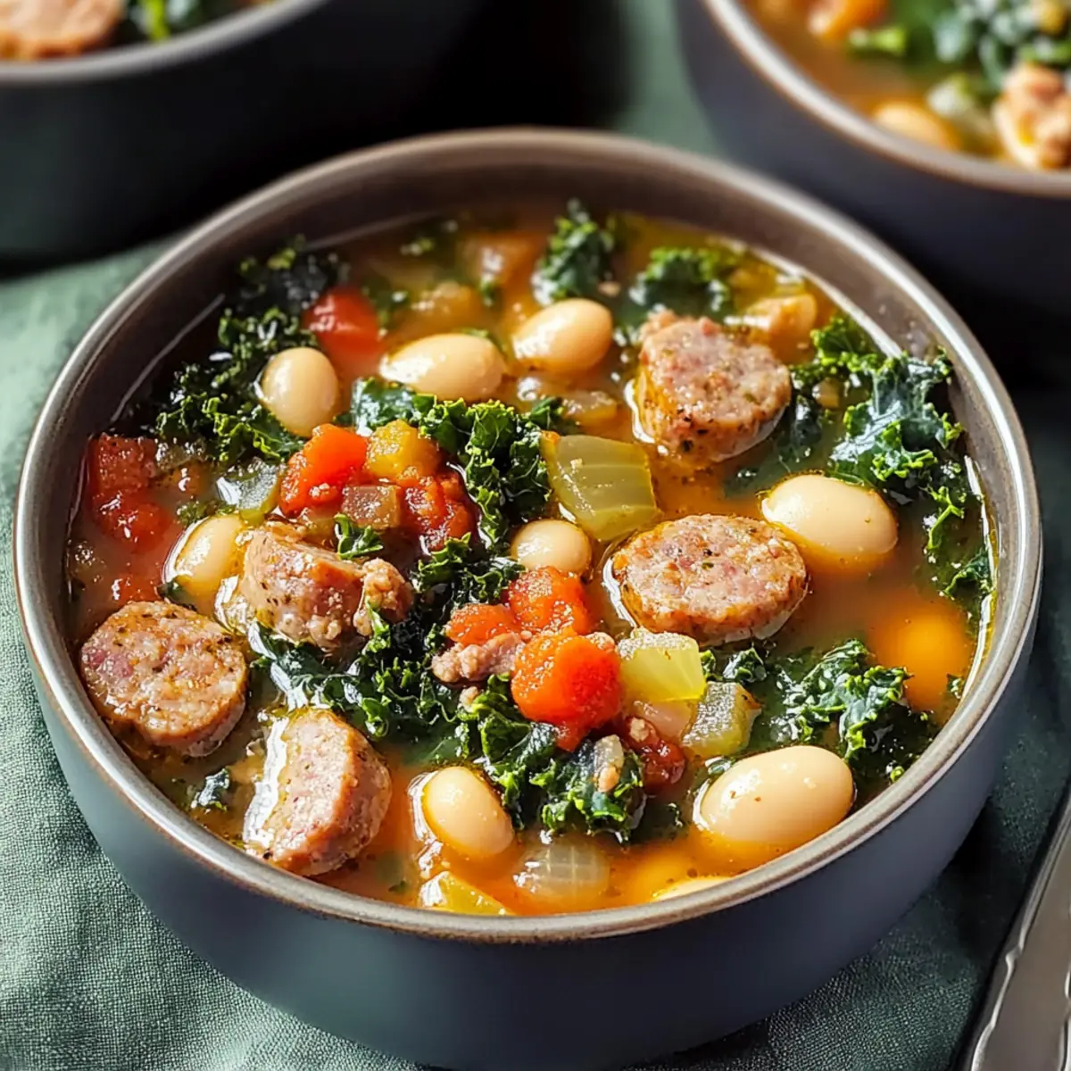 Sausage and Kale Soup Delight