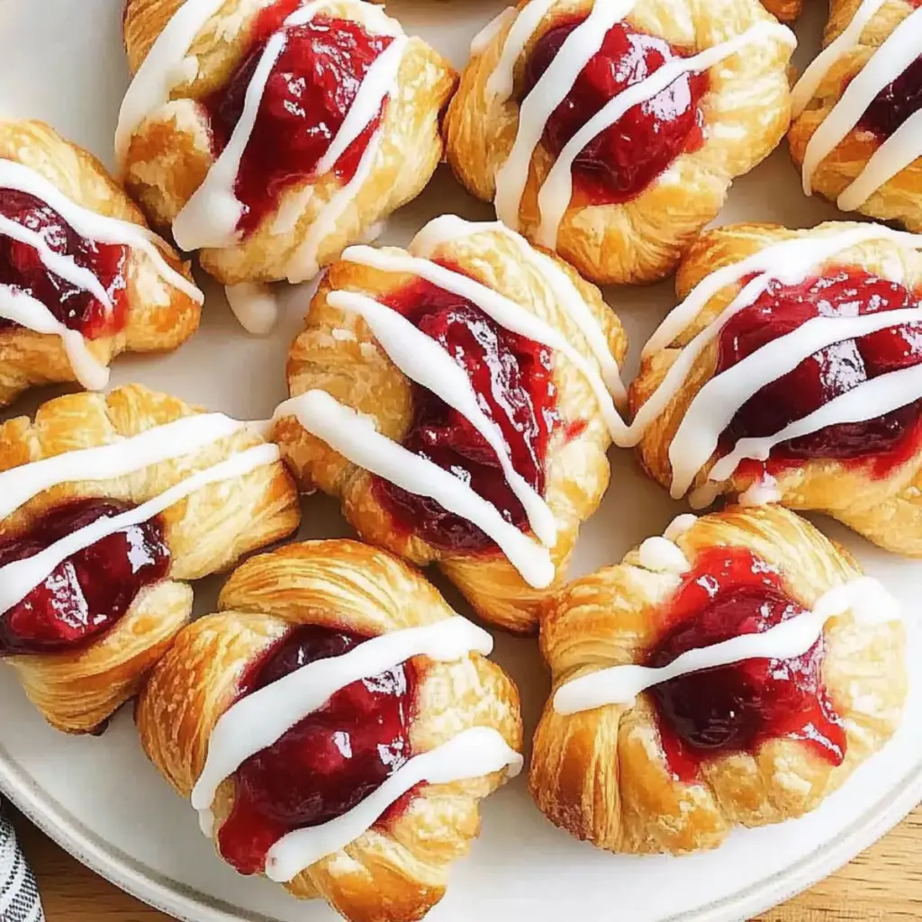 Homemade Cherry Danishes