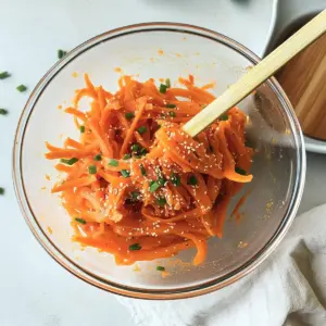 Viral Carrot Ribbon Salad
