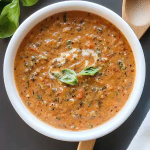 Tomato Basil Soup