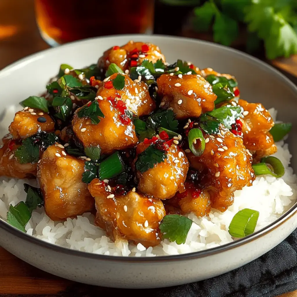 Sweet and Spicy Thai Chicken