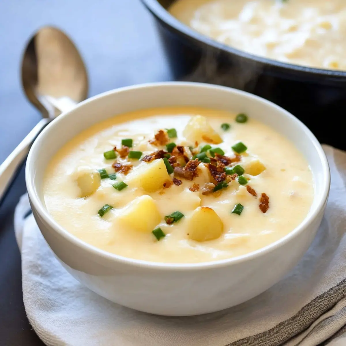 Crock Pot Cheesy Potato Soup