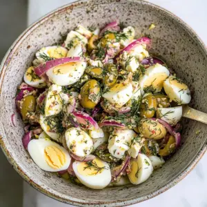 Dill and Feta Egg Salad