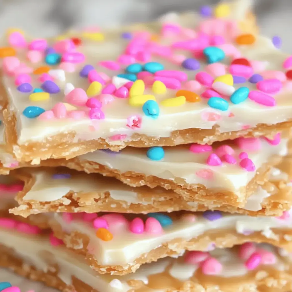 Easter Crack White Chocolate Toffee