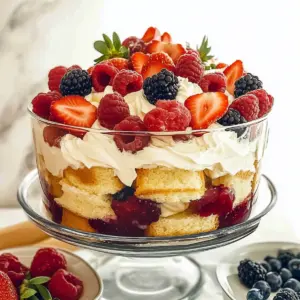 Angel Food Berry Trifle