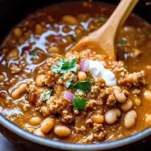 White Bean Pumpkin Turkey Chili