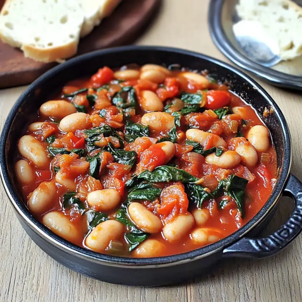 Spanish Beans with Tomatoes