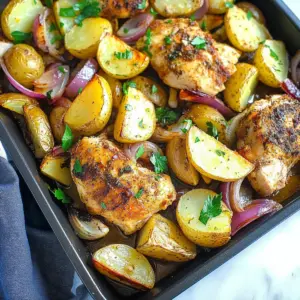 Greek Lemon Chicken and Potatoes