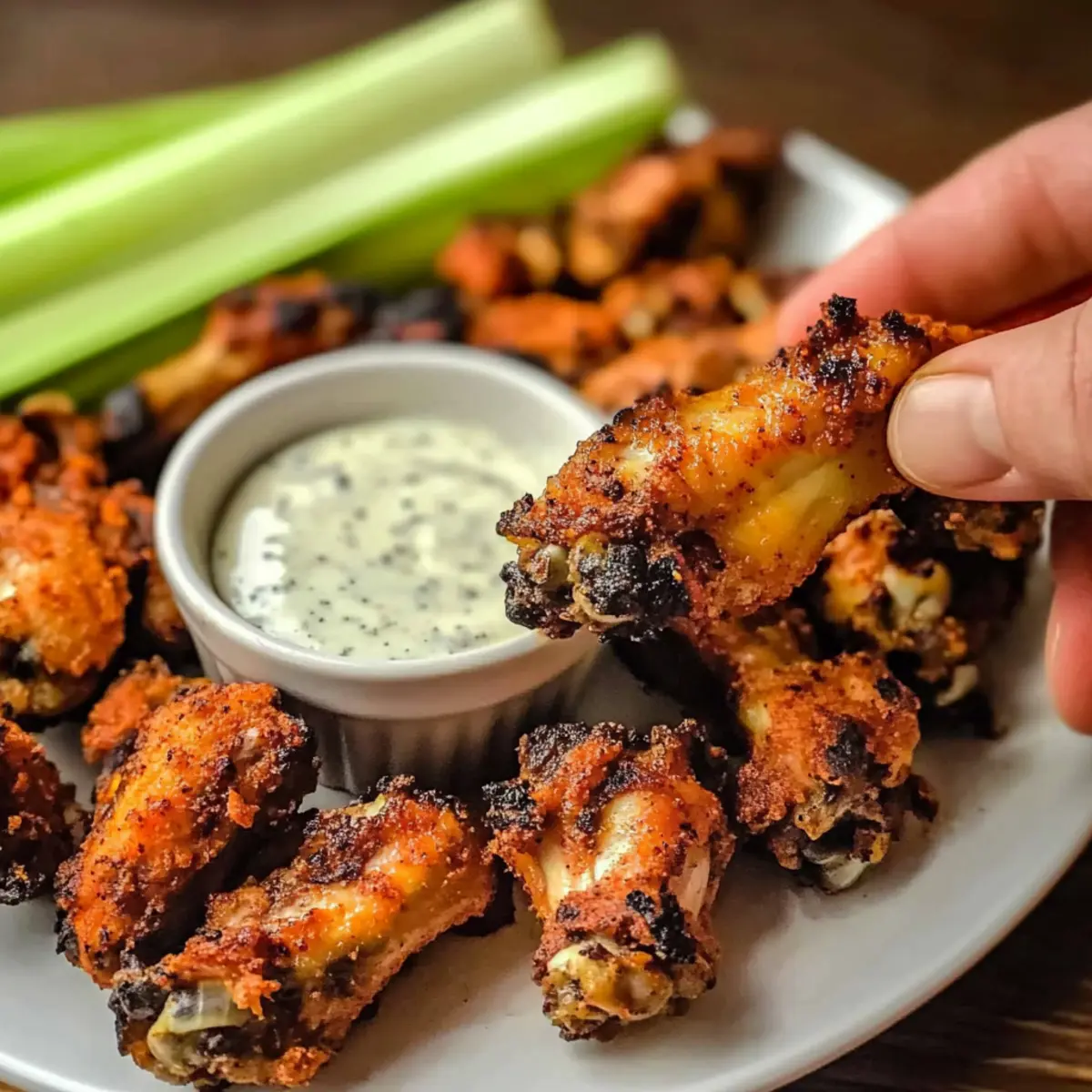 Cajun Chicken Wings