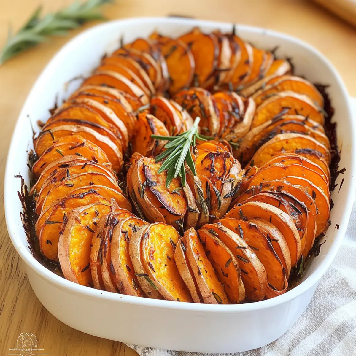 Roasted Rosemary Sweet Potatoes