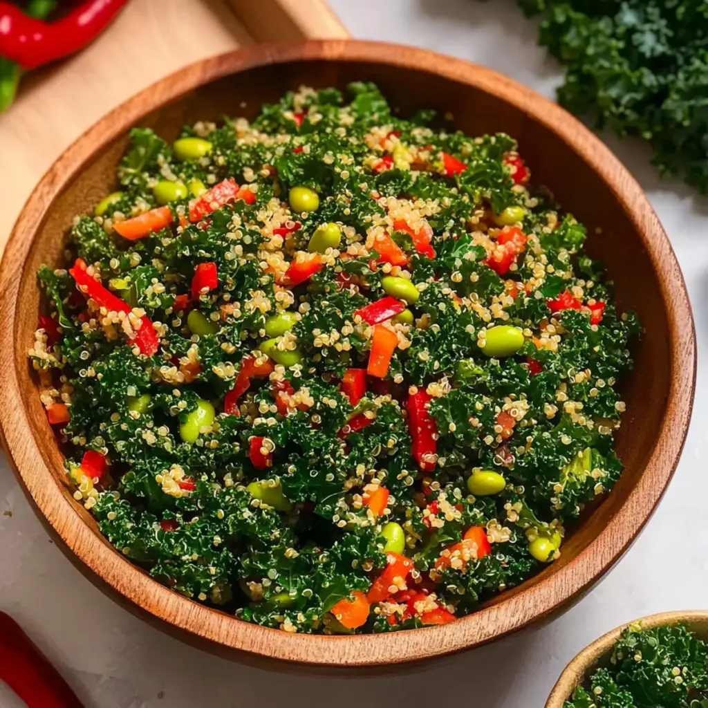 Rainbow Kale Quinoa Salad