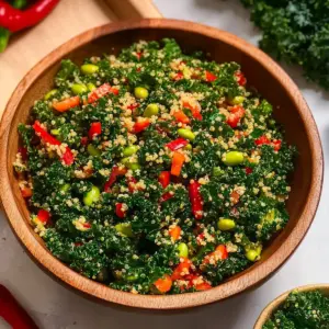 Rainbow Kale Quinoa Salad